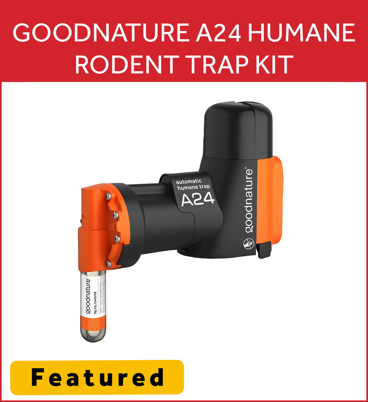 Goodnature A24 Humane Rodent Trap Kit